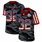 Nike Kansas City Chiefs 32 Allen 2020 USA Camo Salute to Service Limited Jersey zhua,baseball caps,new era cap wholesale,wholesale hats